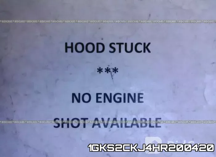 1GKS2CKJ4HR200420 фото 2