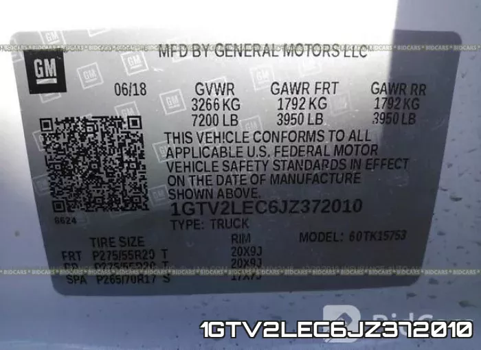 1GTV2LEC6JZ372010 фото 10