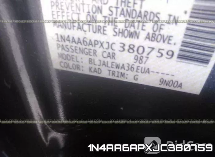 1N4AA6APXJC380759 фото 10