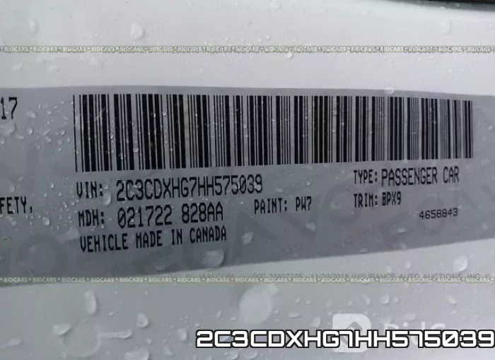2C3CDXHG7HH575039 фото 10