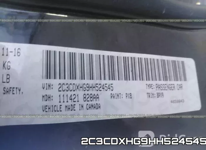 2C3CDXHG9HH524545 фото 9
