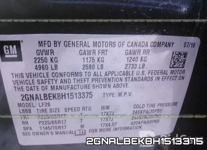 2GNALBEK8H1513375 фото 10