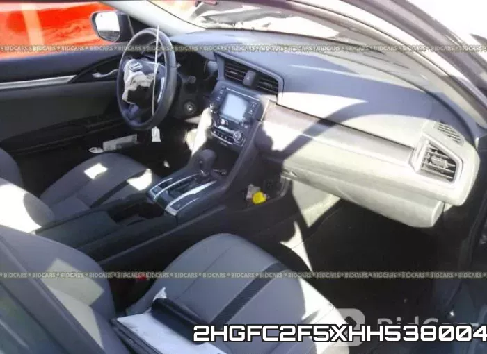 2HGFC2F5XHH538004 фото 6