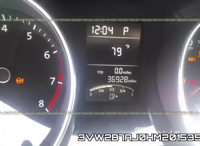 3VW2B7AJ0HM201535 фото 8
