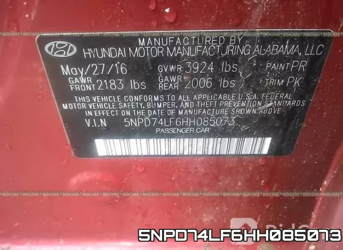 5NPD74LF6HH085073 фото 10