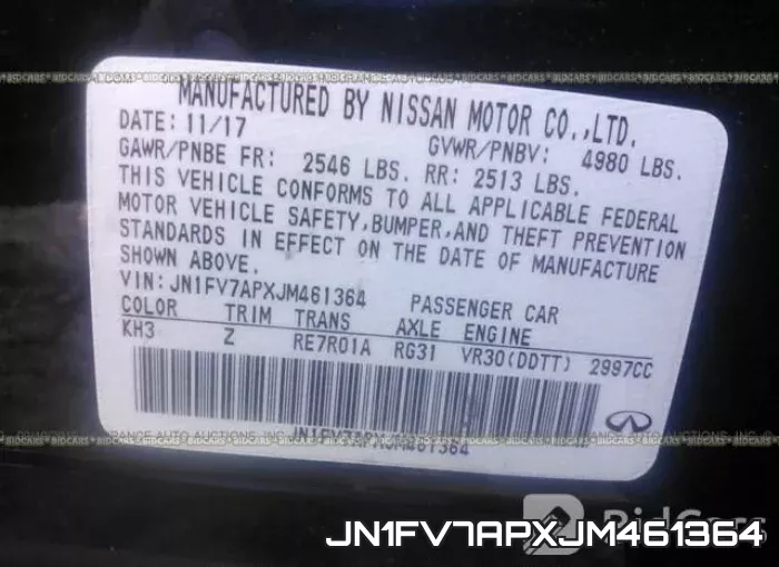 JN1FV7APXJM461364 фото 10