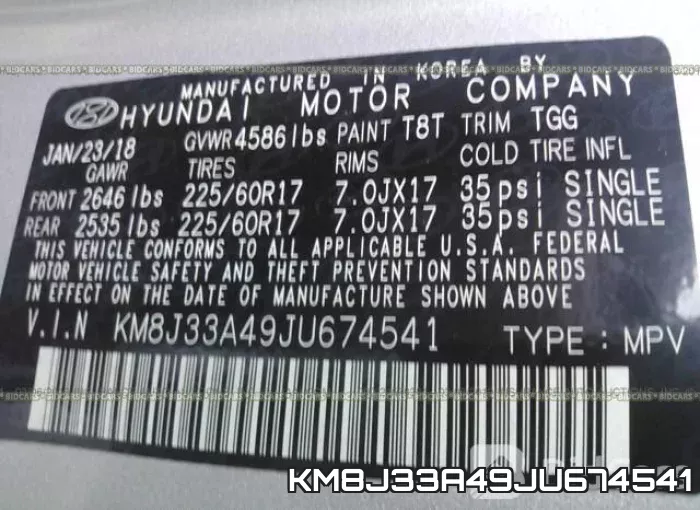 KM8J33A49JU674541 фото 10