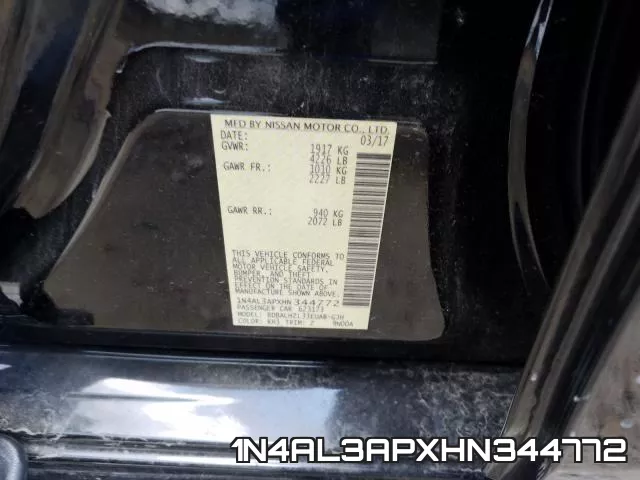 1N4AL3APXHN344772 фото 2