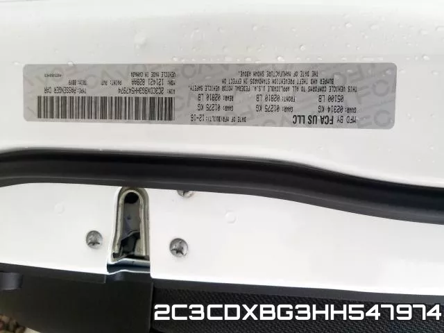 2C3CDXBG3HH547974 фото 2