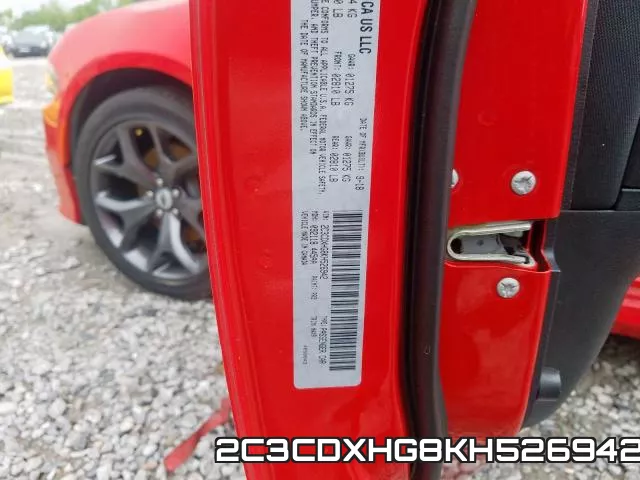 2C3CDXHG8KH526942 фото 2