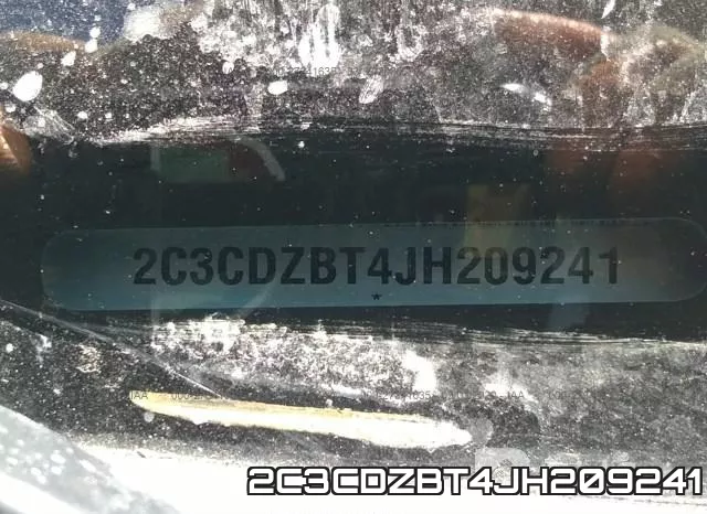 2C3CDZBT4JH209241 фото 10