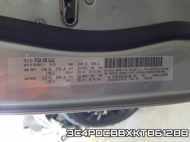 3C4PDCBBXKT861288 фото 2