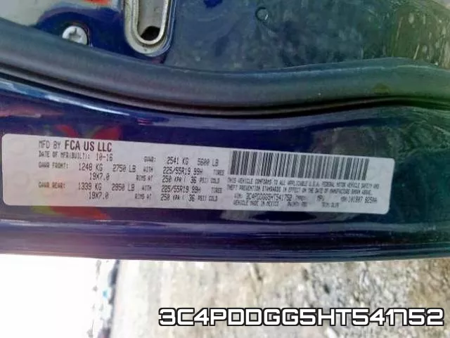 3C4PDDGG5HT541752 фото 2
