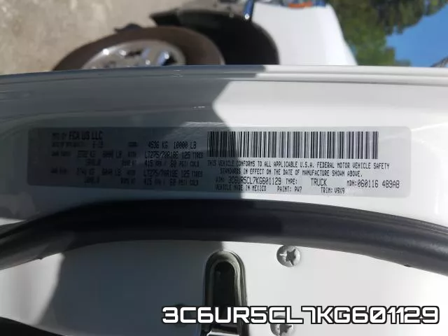 3C6UR5CL7KG601129 фото 2