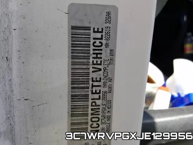 3C7WRVPGXJE129956 фото 2