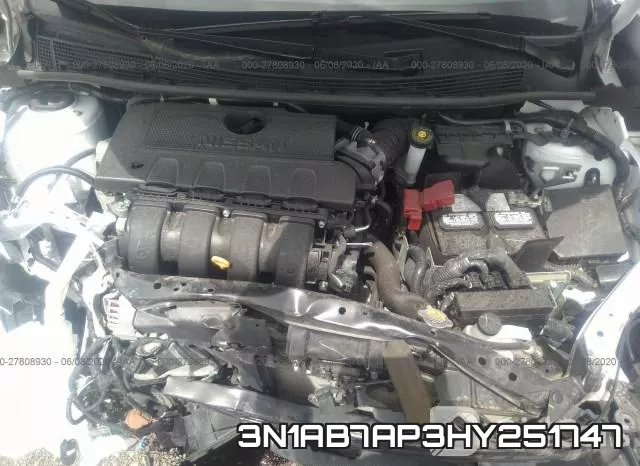 3N1AB7AP3HY251747 фото 2