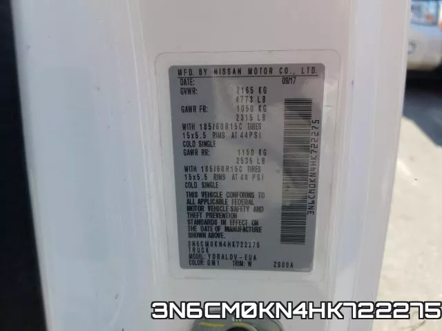 3N6CM0KN4HK722275 фото 2