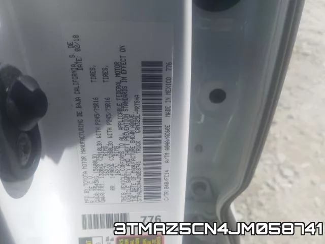 3TMAZ5CN4JM058741 фото 2