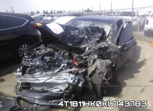 4T1B11HK0KU743783 фото 3