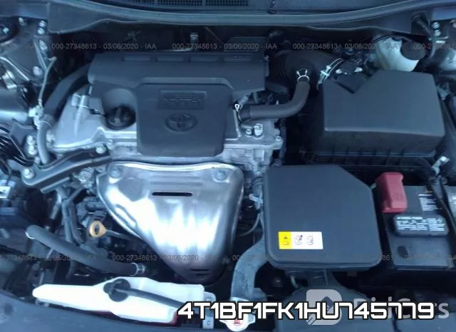 4T1BF1FK1HU745779 фото 2