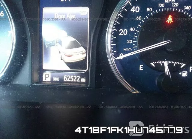 4T1BF1FK1HU745779 фото 8