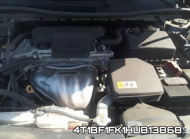4T1BF1FK1HU813868 фото 2
