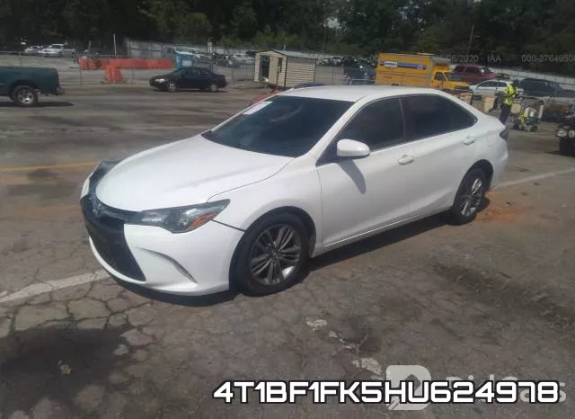 4T1BF1FK5HU624978 фото 2