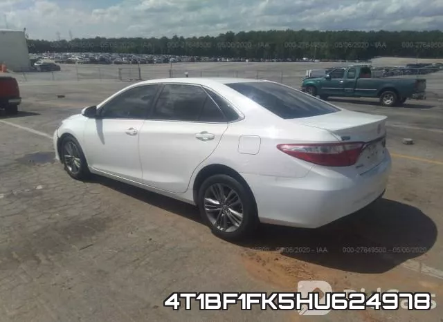 4T1BF1FK5HU624978 фото 3