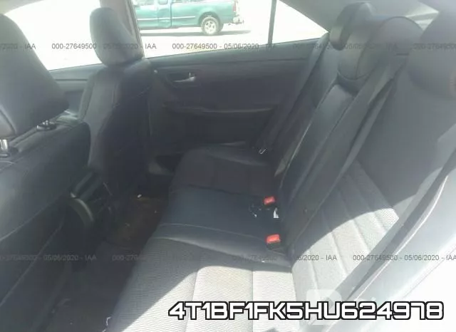 4T1BF1FK5HU624978 фото 8