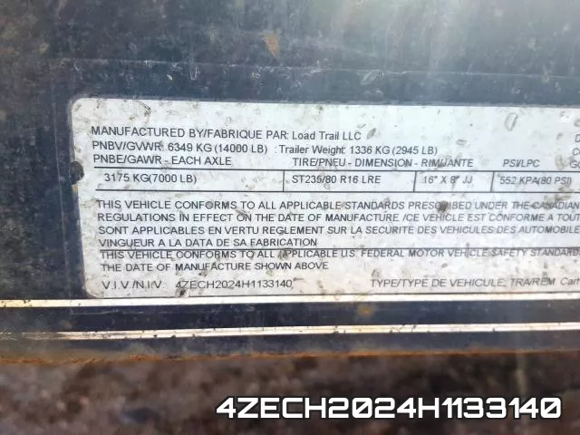 4ZECH2024H1133140 фото 2