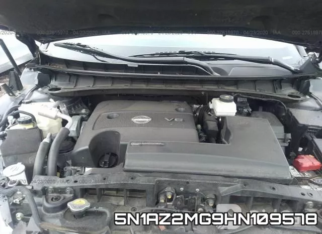 5N1AZ2MG9HN109578 фото 2