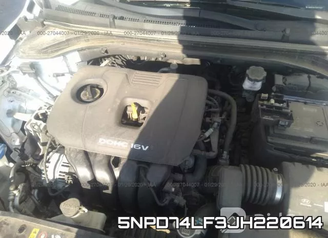 5NPD74LF3JH220614 фото 2