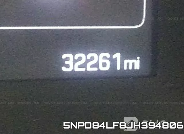 5NPD84LF8JH394806 фото 8
