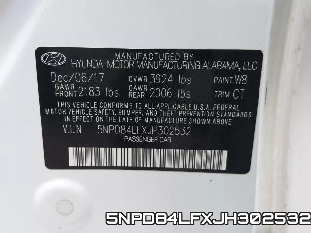 5NPD84LFXJH302532 фото 2