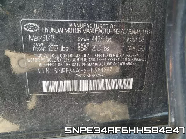 5NPE34AF6HH584247 фото 2
