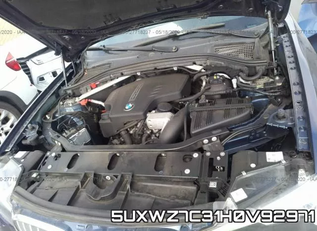 5UXWZ7C31H0V92971 фото 2