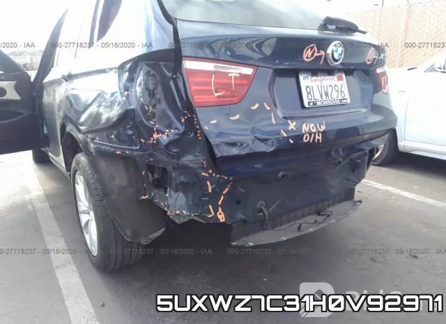 5UXWZ7C31H0V92971 фото 7
