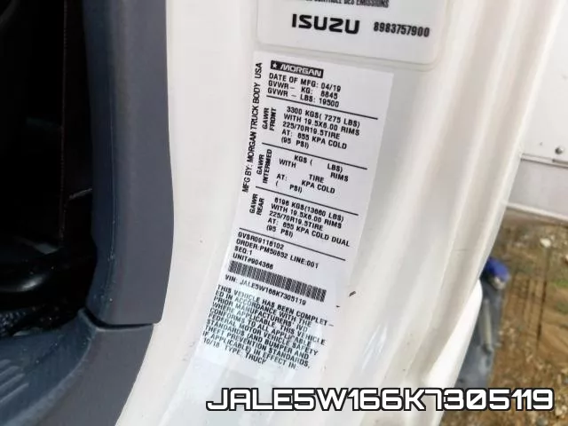 JALE5W166K7305119 фото 2