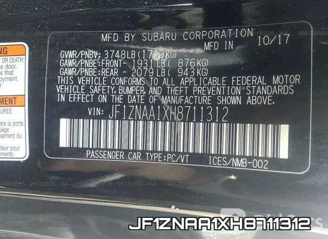 JF1ZNAA1XH8711312 фото 10