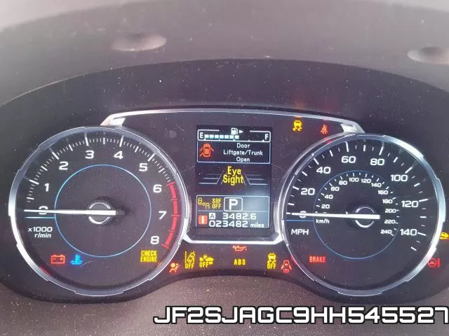 JF2SJAGC9HH545527 фото 9