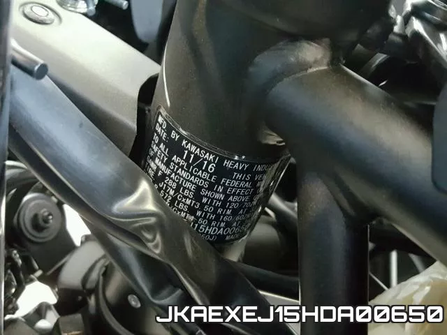 JKAEXEJ15HDA00650 фото 2