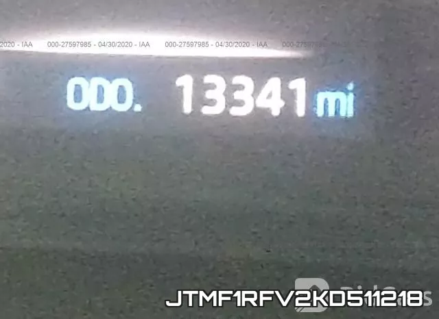 JTMF1RFV2KD511218 фото 8