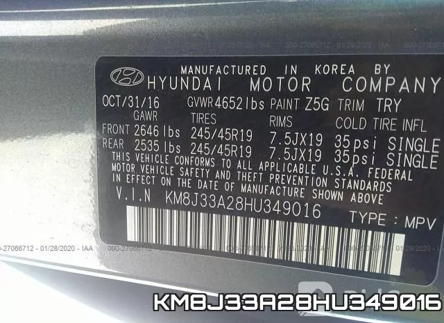 KM8J33A28HU349016 фото 10