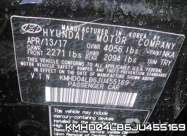 KMHD04LB6JU455169 фото 10