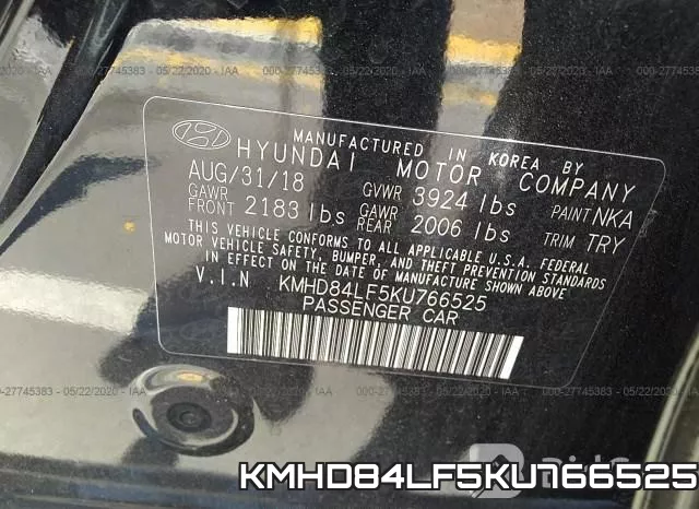 KMHD84LF5KU766525 фото 9