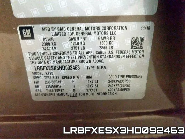 LRBFXESX3HD092463 фото 2
