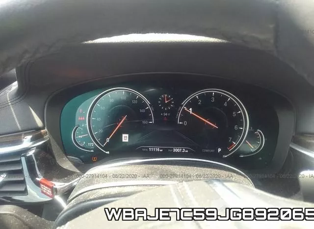 WBAJE7C59JG892065 фото 8