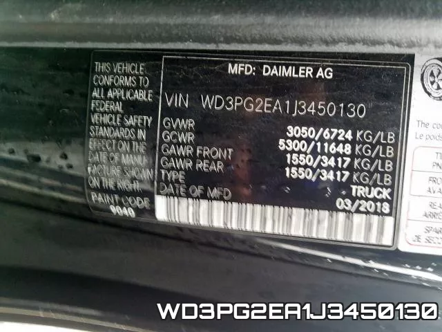 WD3PG2EA1J3450130 фото 2