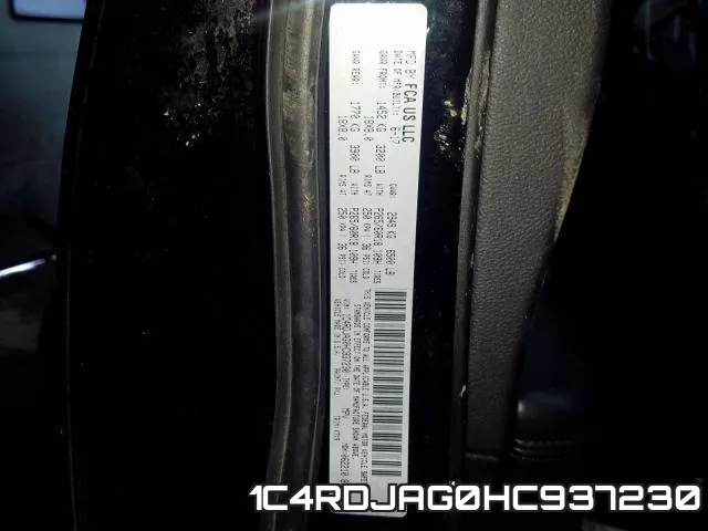 1C4RDJAG0HC937230 фото 2