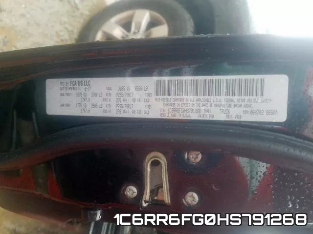 1C6RR6FG0HS791268 фото 2